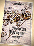 03-19-22 Shadebeast Presents, Sacred Bull, Thunderchief, Gornormity, 13X19", show poster
