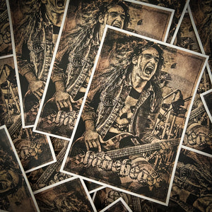 Rebirth 6. Cliff Burton Sticker 5-Pack