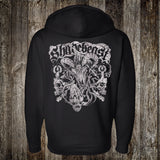 NEW Demon Crest "Silver Shimmer Edition" Zip Up Hoodie
