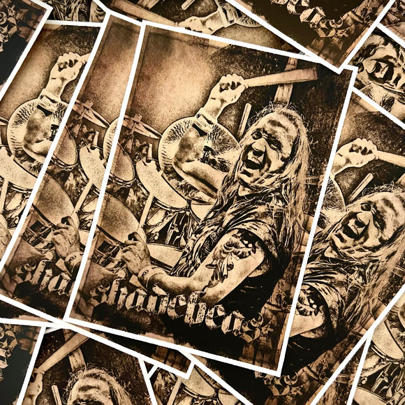 Rebirth 5. Nicko McBrain Sticker 5-Pack (Copy)