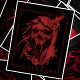 Red Creeper Shirt/Sticker Combo