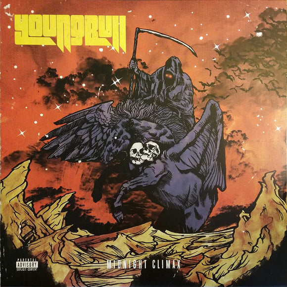 Young Bull - Midnight Climax, vinyl LP, purple pain, THECO-008, new