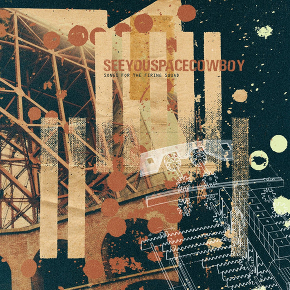 SeeYouSpaceCowboy - Songs for the Firing Squad, vinyl LP, pink and black pinwheel, PNE230-2, new