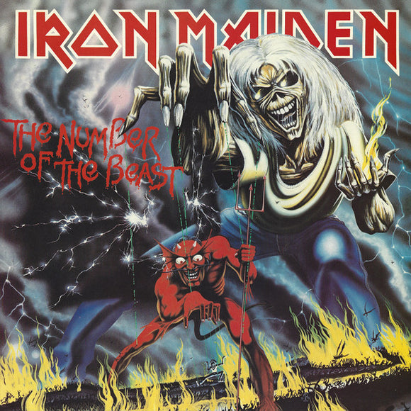 Iron Maiden - The Number of the Beast, vinyl LP, 180g black, BMG14007V, new