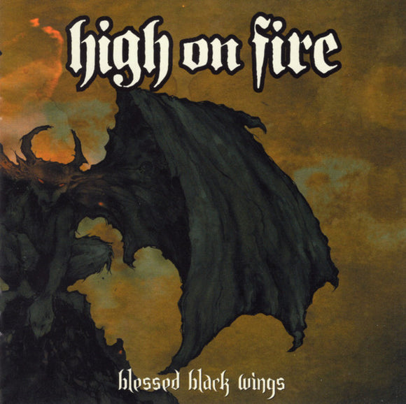 High on Fire - Blessed Black Wings, vinyl 2xLP, aqua blue/Halloween orange, RR6620, new
