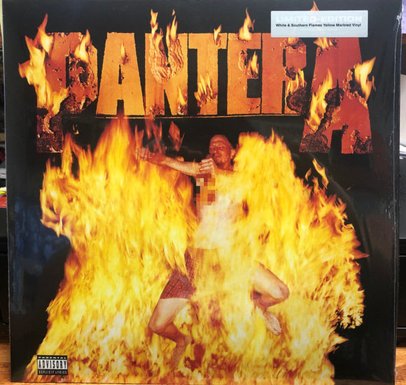 Pantera - Reinventing the Steel, vinyl LP, white and yellow marbled, RCV1 62451, new