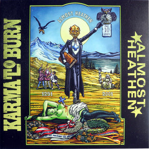 Karm to Burn - Almost Heathen, vinyl LP, yellow transparent, HPS199, new