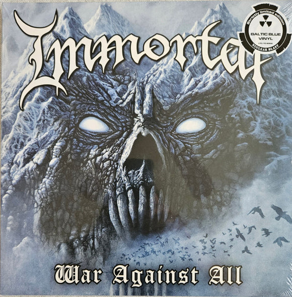 Immortal ‎- War Against All, vinyl LP, baltic blue, 5809-1, new