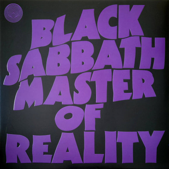 Black Sabbath – Master of Reality, vinyl LP, 180g black, BMGRM055LP, new