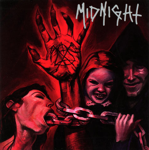 Midnight - No Mercy For Mayhem, vinyl LP, red with black splatter, 3984-15802-6, new