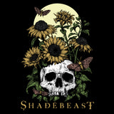 Skull And Flowers Shirt/Sticker Combo