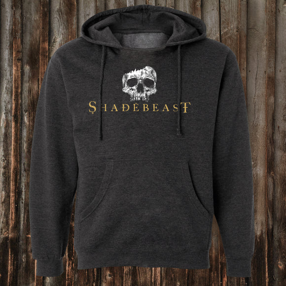 Skull And Flowers Pullover Hoodie/Sticker Combo