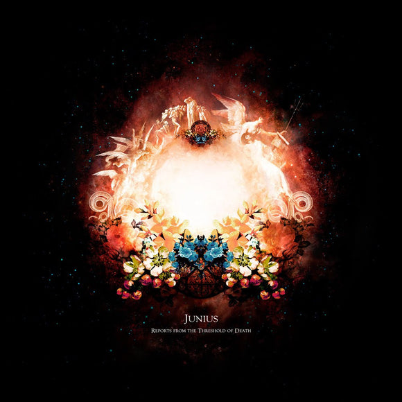 Junius – Reports From The Threshold Of Death, vinyl LP, orange inside cream, 10115-1, new