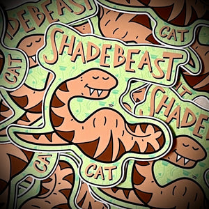 Shadebeast "Cat" sticker