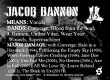 'Core Series #3 - Jacob Bannon