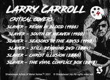 Artists of Metal Series #4 - Larry Carroll