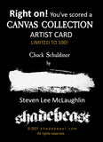 Canvas Collection #4 - Chuck Shuldiner by Steven Lee McLaughlin